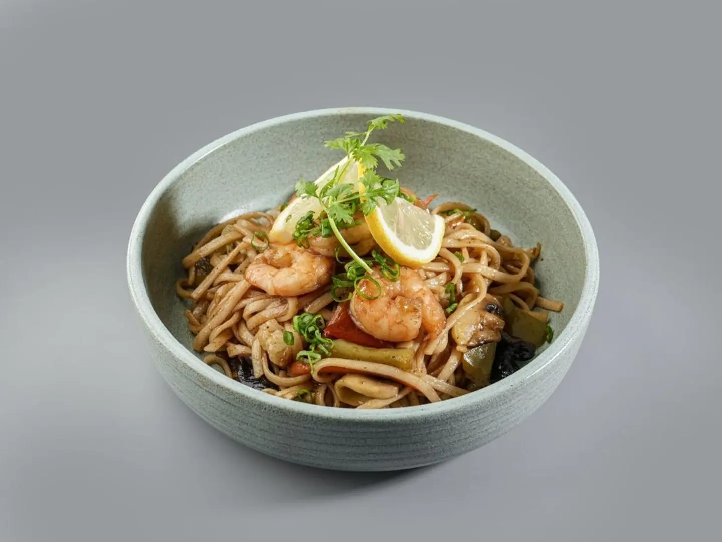 Shrimp Udon Noodles