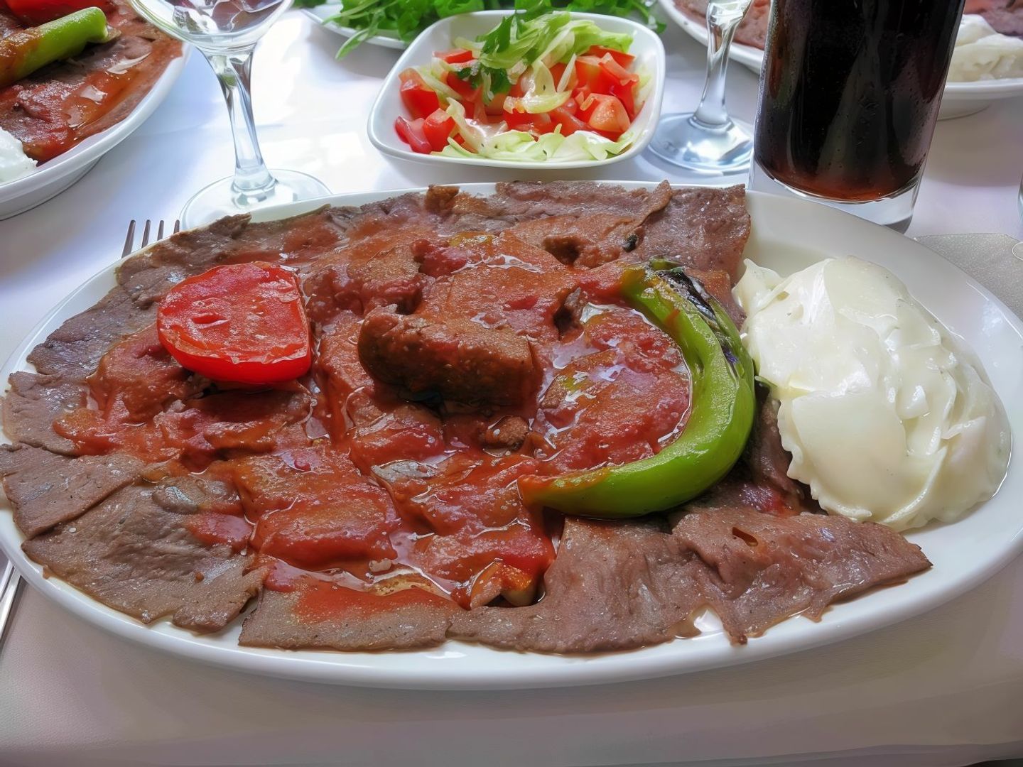 Iskender Meat Kebab