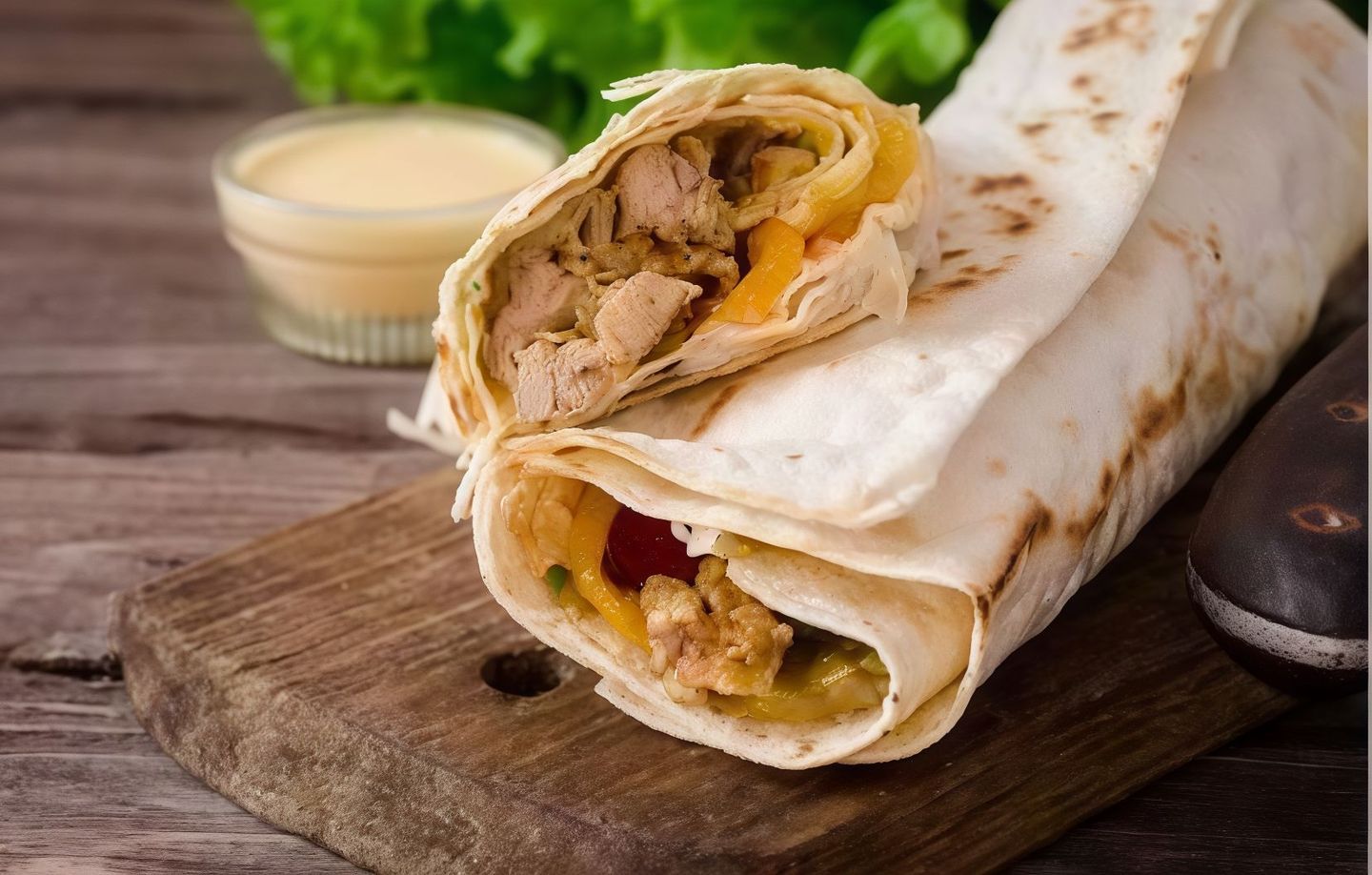 ساندوتش شاورما - صغير