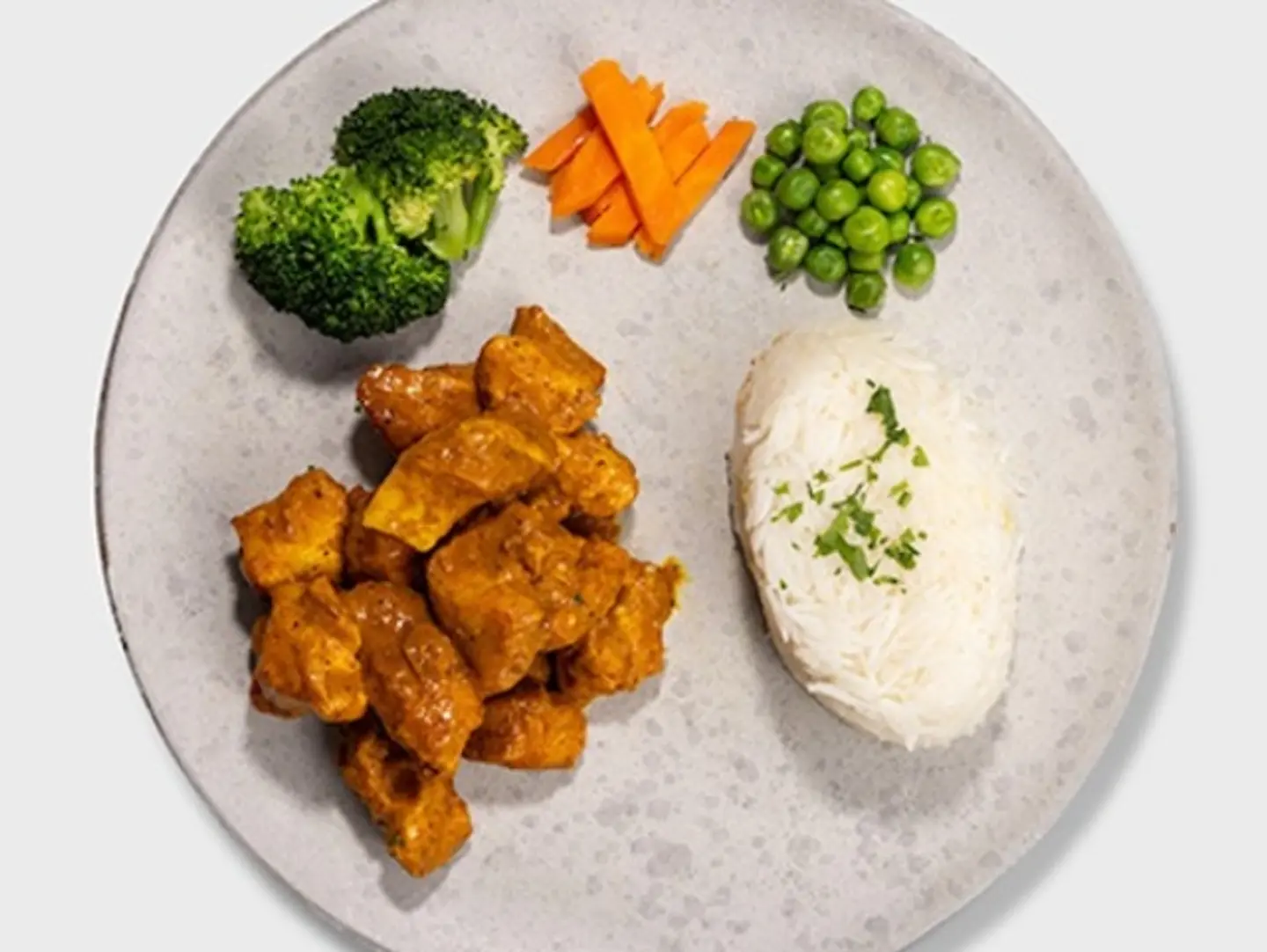 Chicken Curry With Vegs & Rice