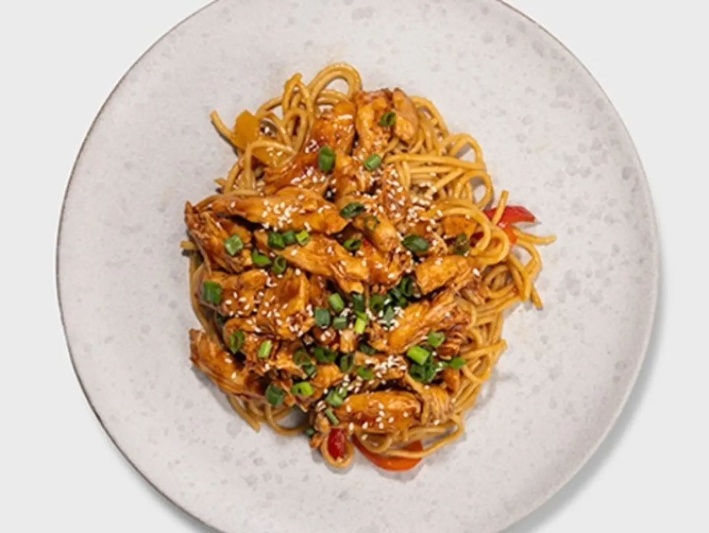 Chinese Chicken With Noodles