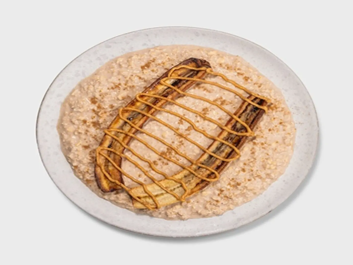 Banana Oatmeal With Peanut Butter