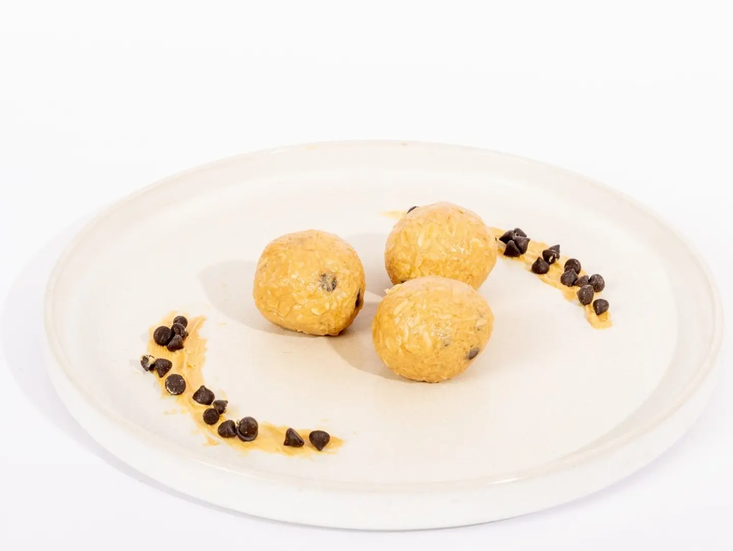 Energy Ball With Peanut Butter And Dark Chocolate
