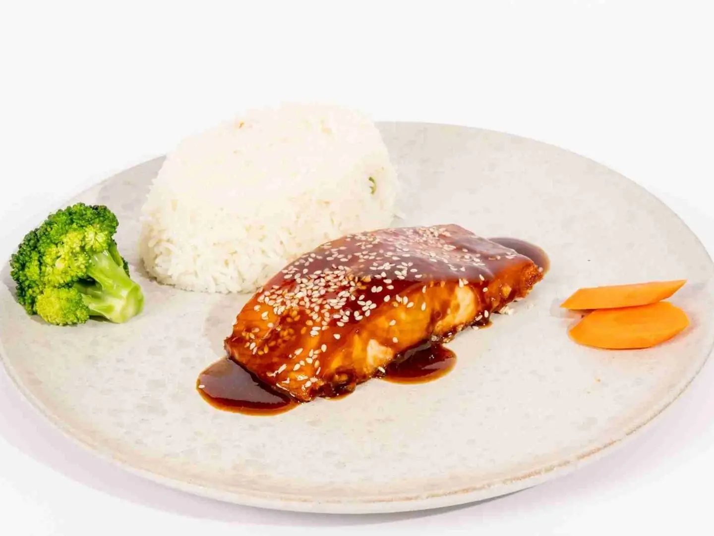Teriyaki Salmon With Rice