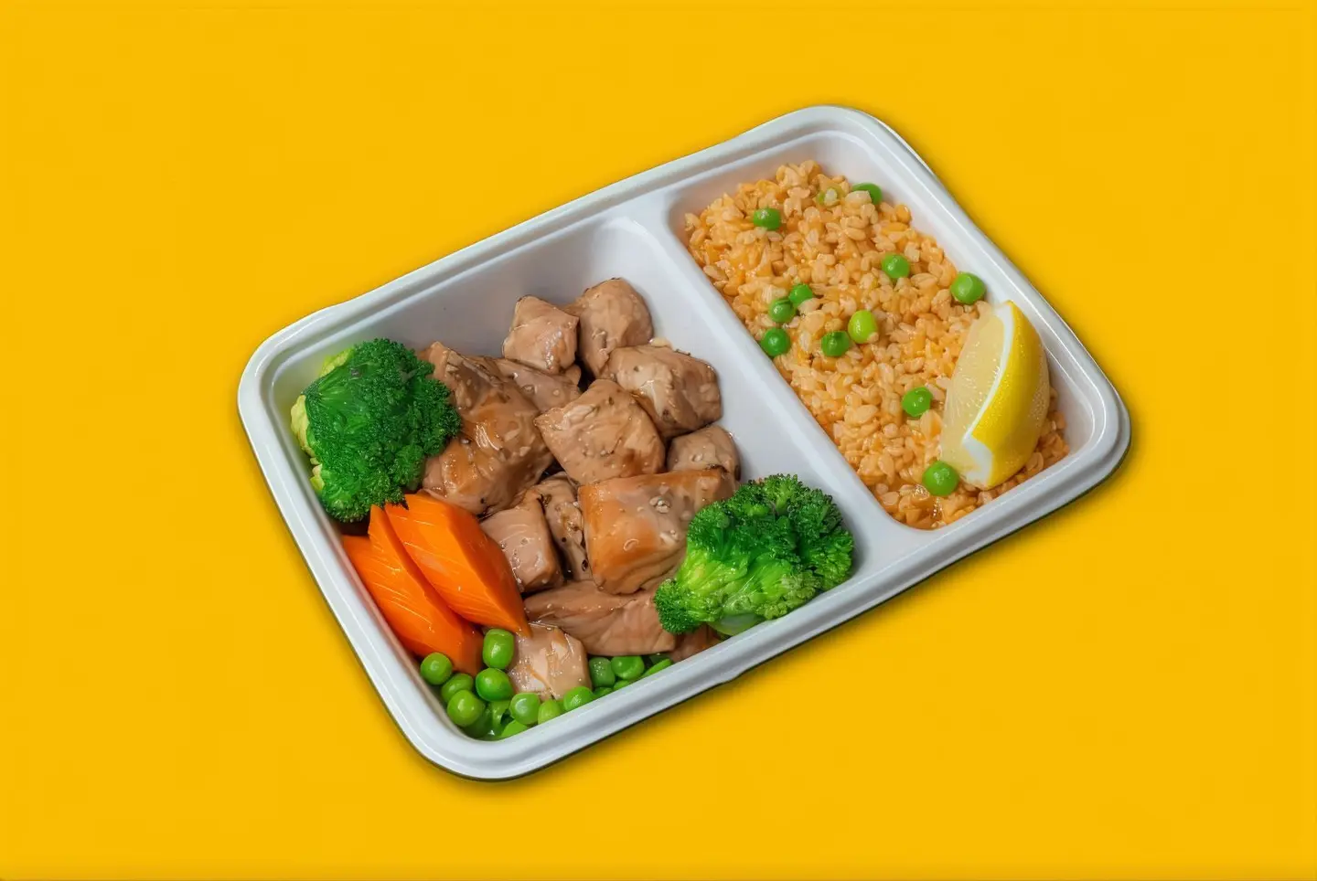 Salmon With Soy Sauce & Bulgur