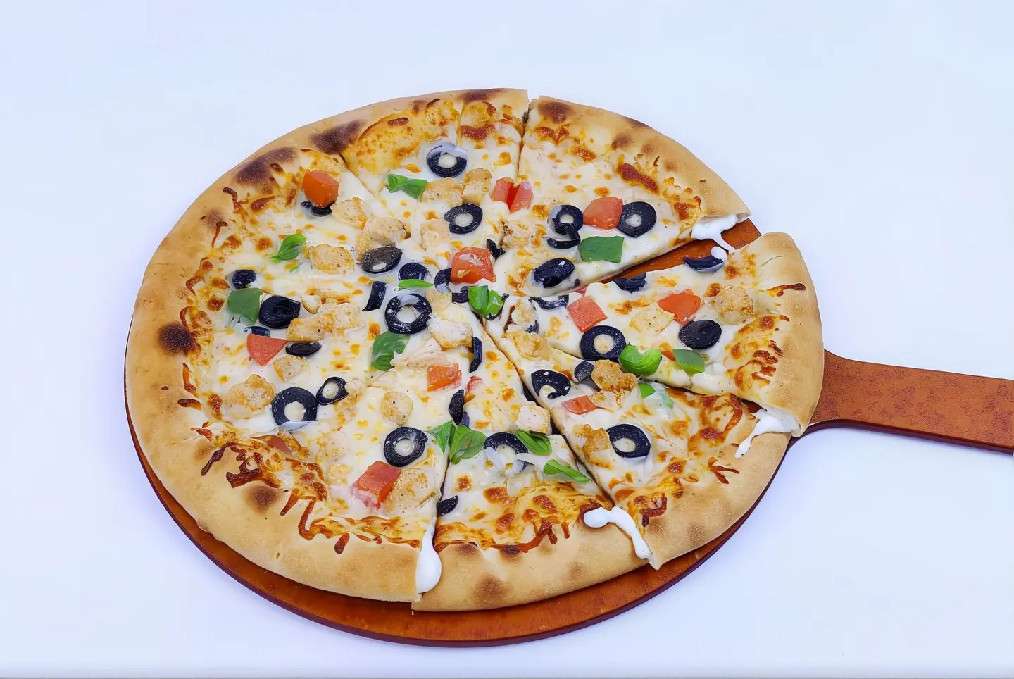 Pizza Vegetable - Atraf Jubn