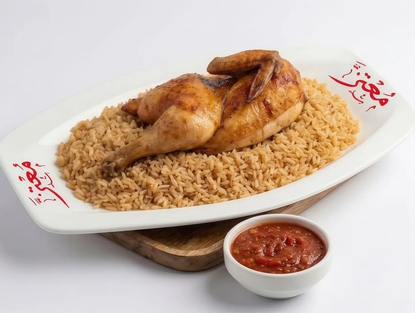 Half A Grilled Chicken
