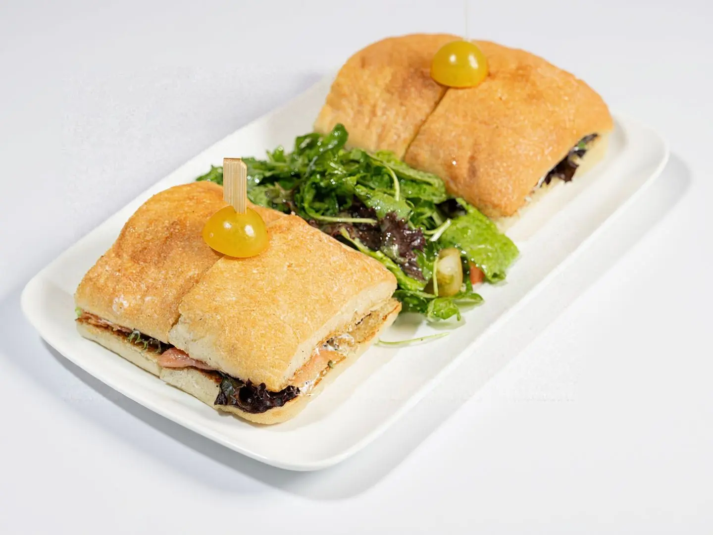 Smoked Salmon Sandwich