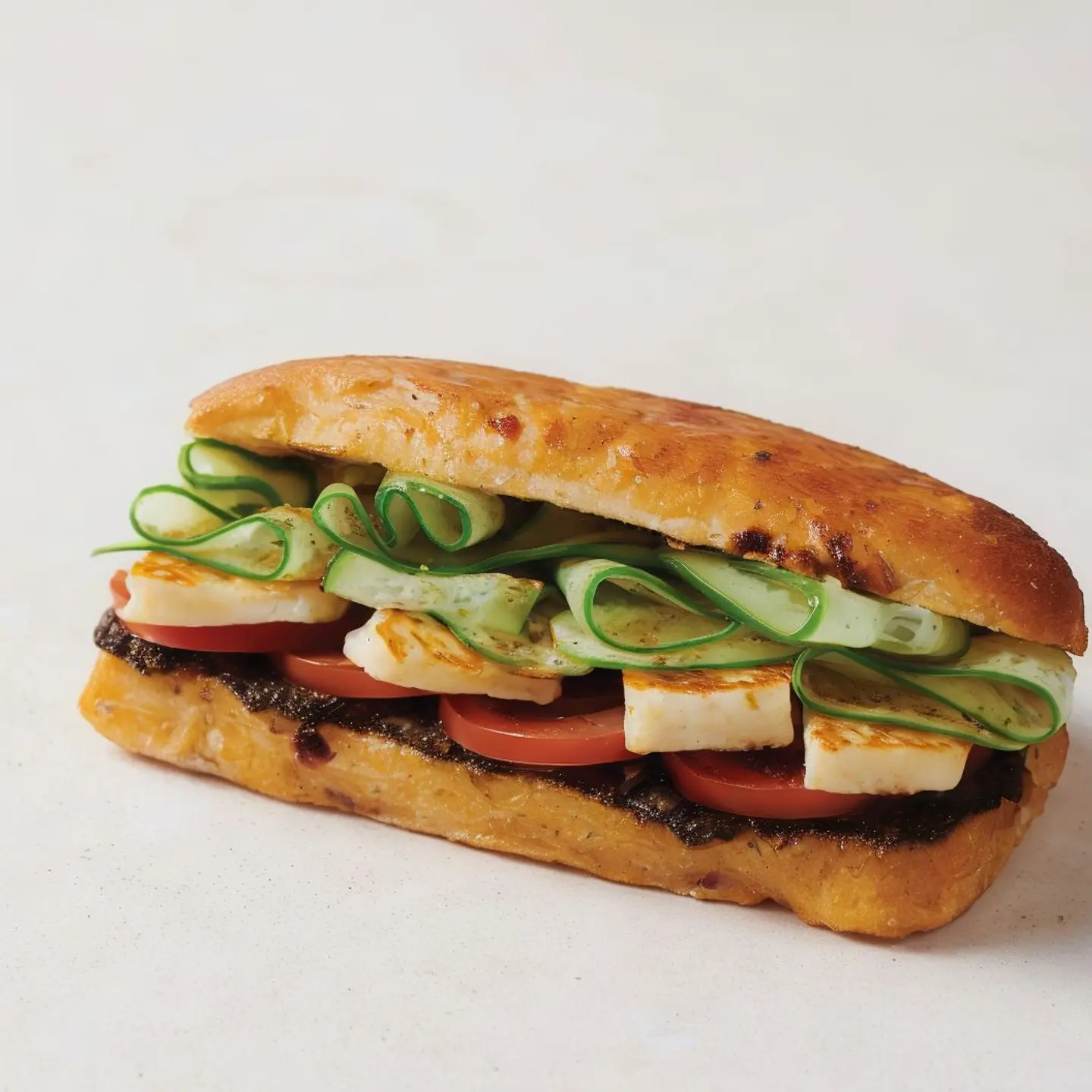 Grilled Halloumi Sandwich