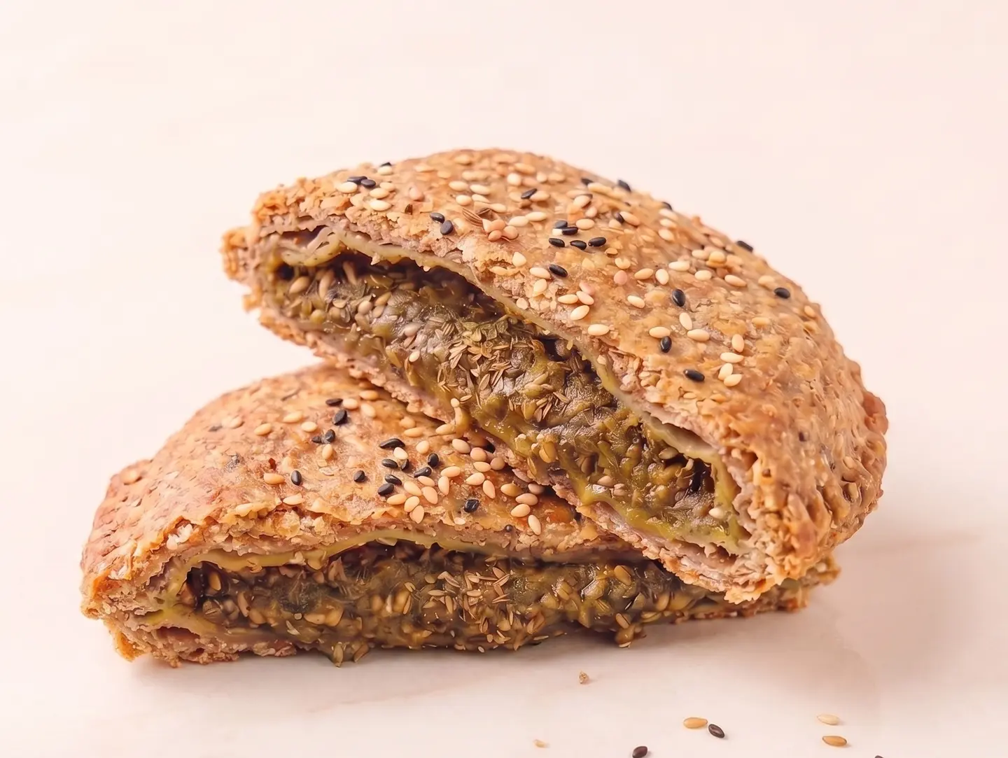 فطيرة الزعتر الصحية