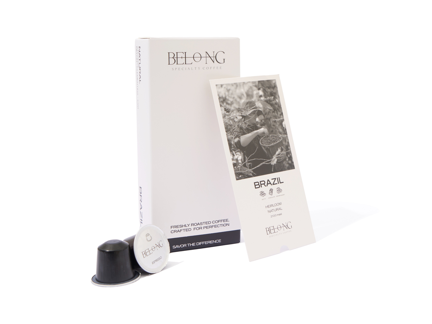 10 Brazilian Coffee Capsules