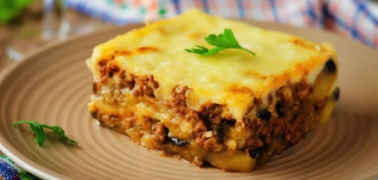 Mousagah With Bechamel