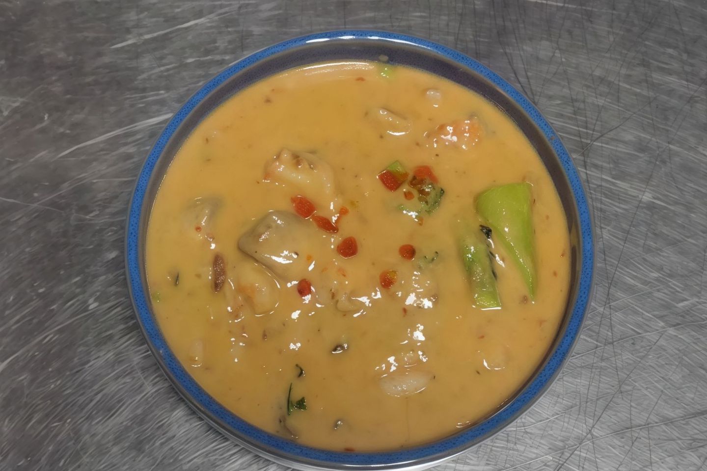 كاري ماليزي دجاج و جمبري