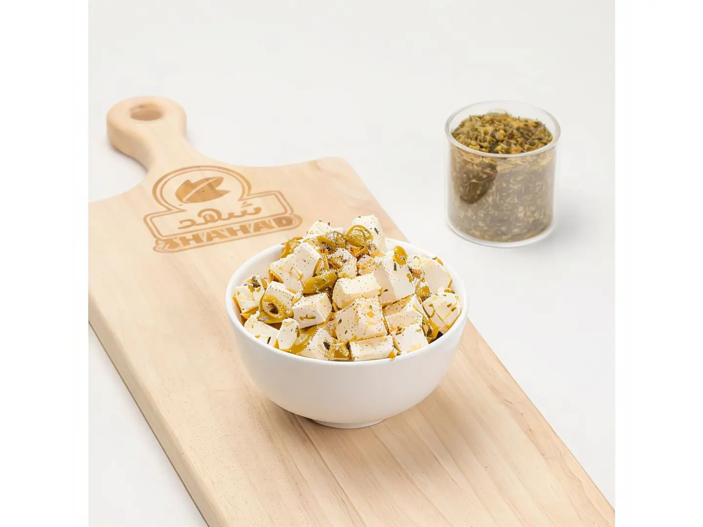 Vita Cheese With Chili, Thyme And Olive Oil