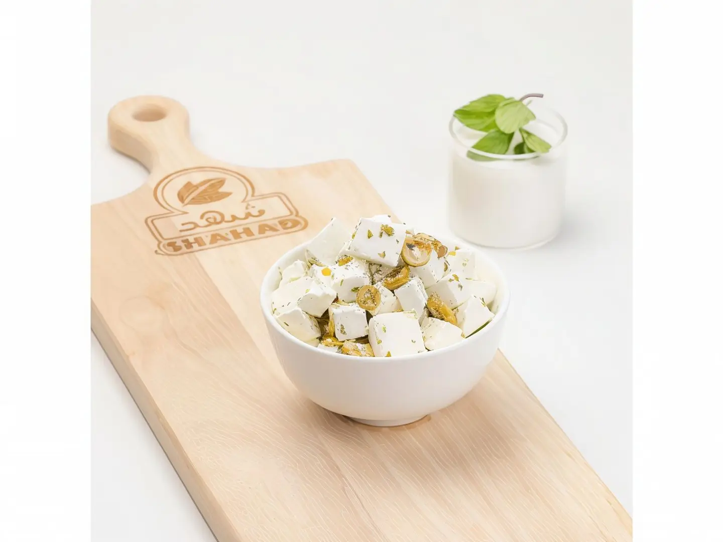 Feta Cheese With Dill And Olive Oil