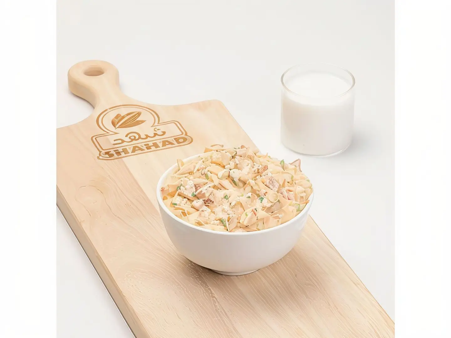 Makdous Salad With Nuts And Labneh