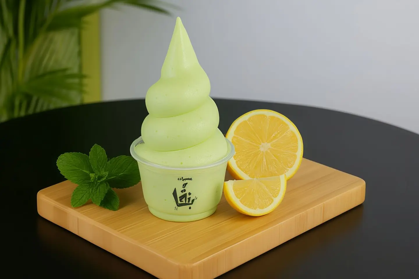 Lemon And Mint Ice Cream