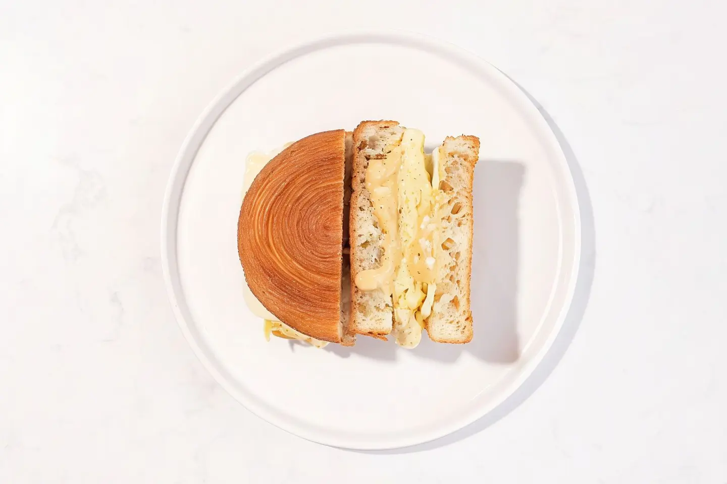Fluffy Egg Sandwich