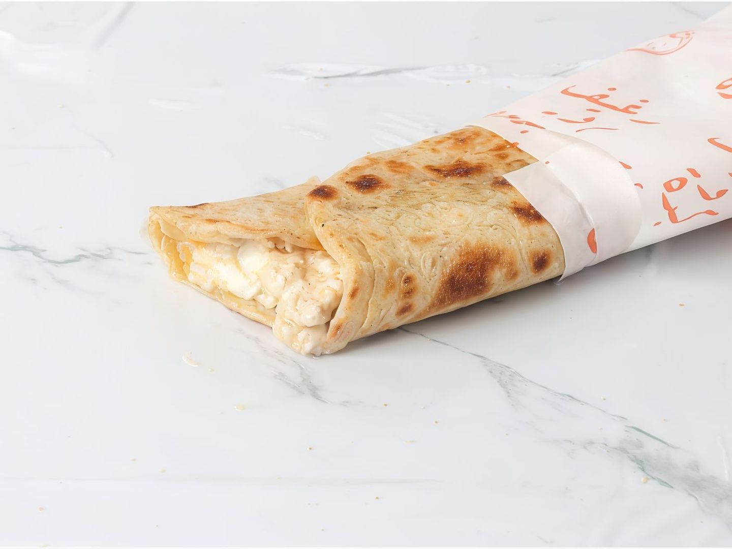 Tahini And Cheese Chapati