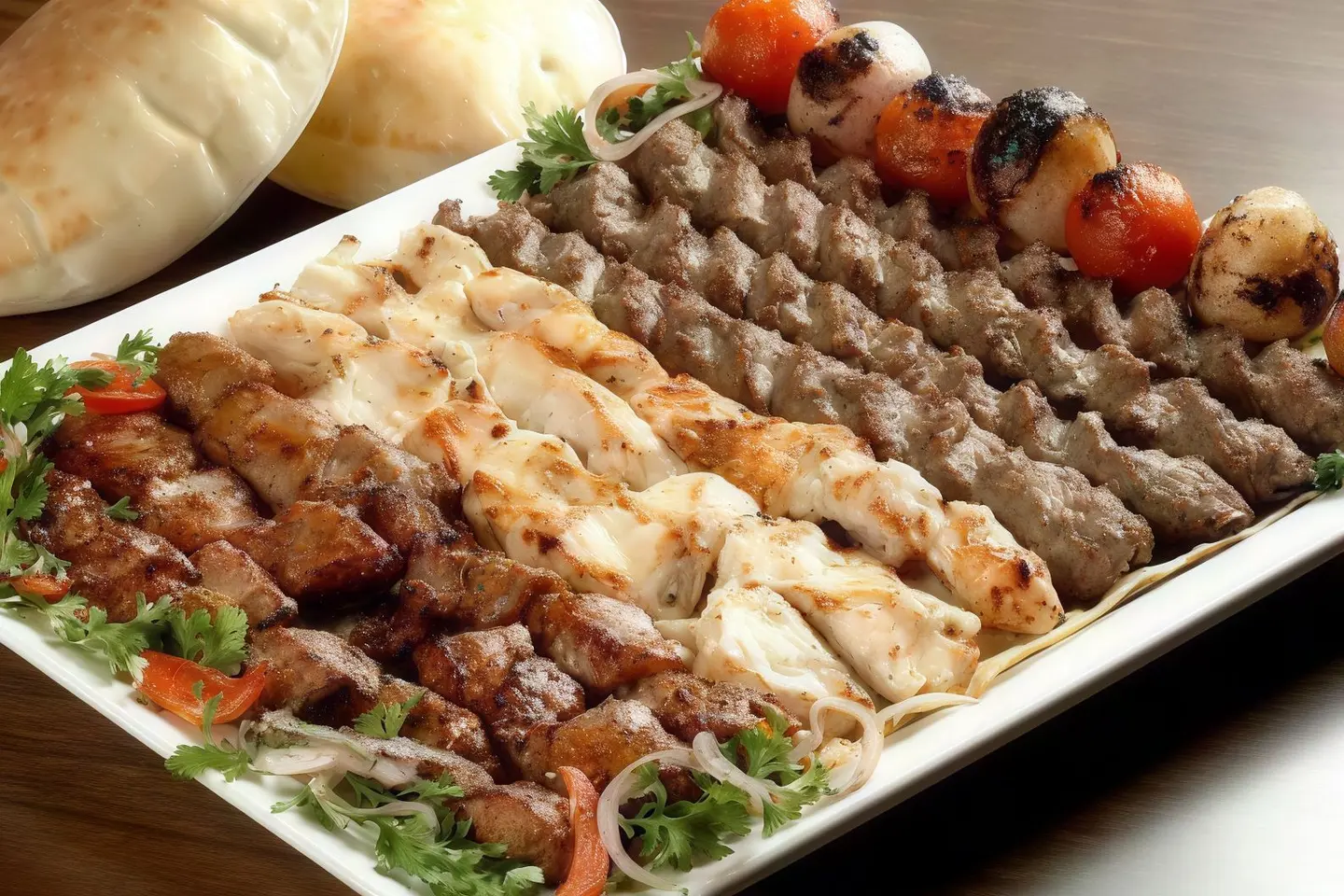 صحن مشاوي مشكل - صغير