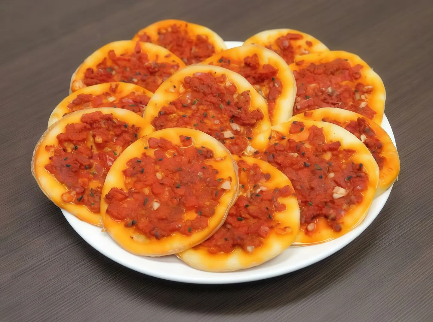 محمرة بالبيض