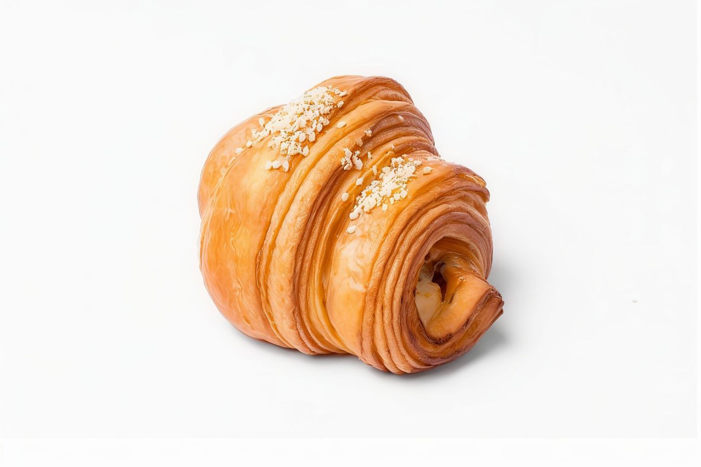 White Cheese And Mint Croissant