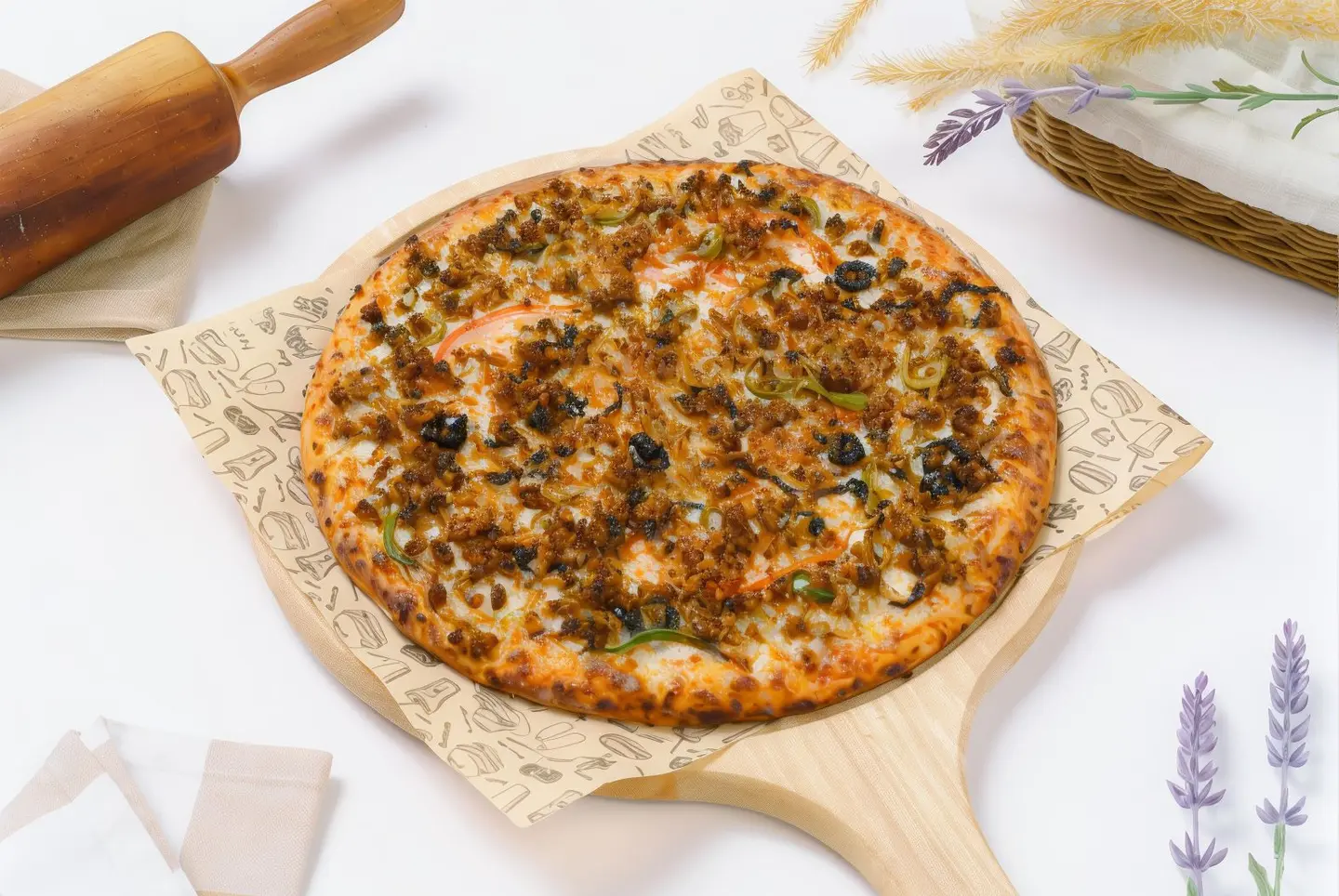 Minced Meat Pizza Small