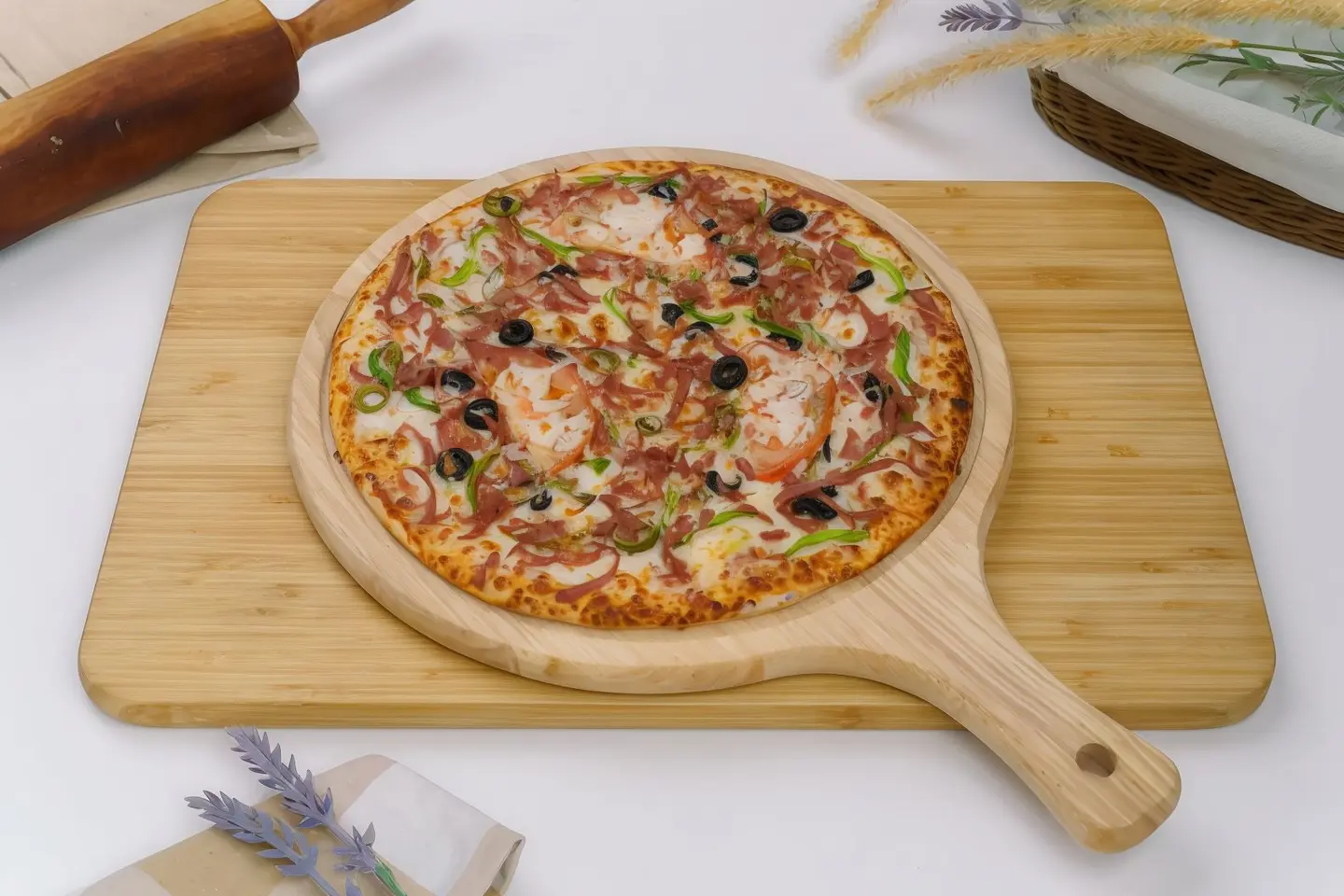 Mortadella Pizza Small