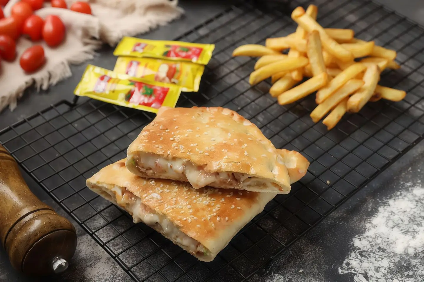 Saving Meat Burger Meal