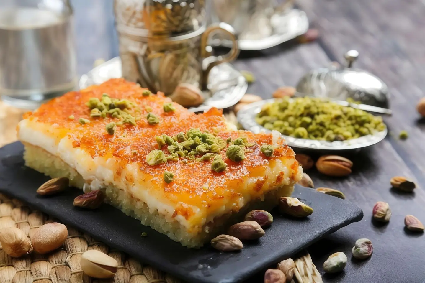 بسبوسة قشطة