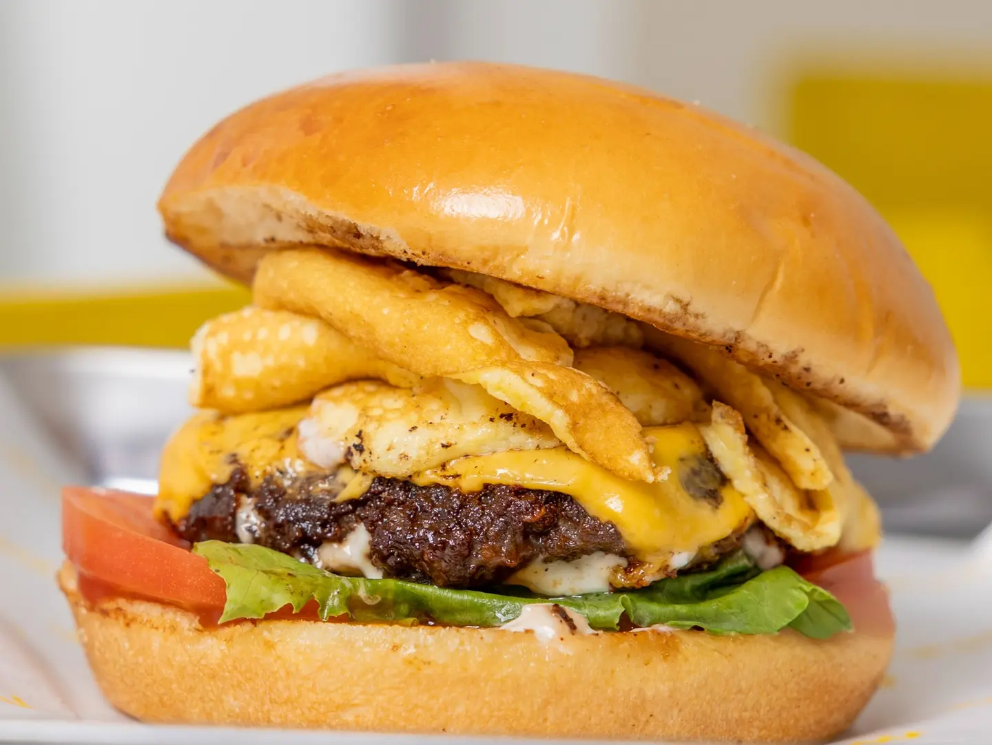 Beef Burger With Egg