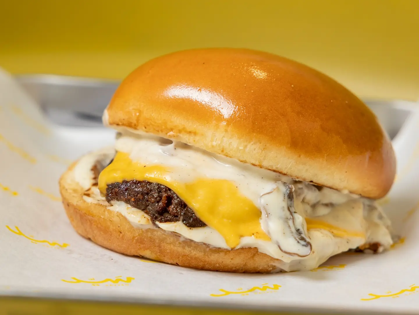 Mushroom Beef Burger