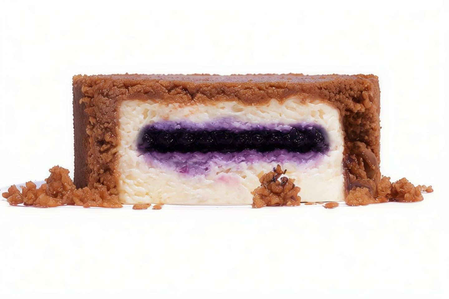 Blueberry Caramel Cake