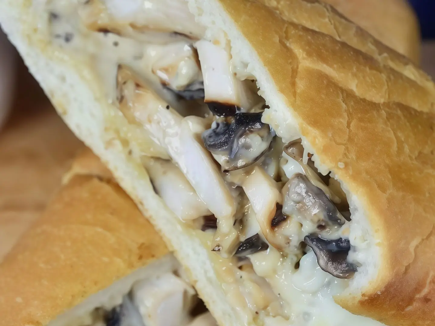 ساندويش كريمة وفطر
