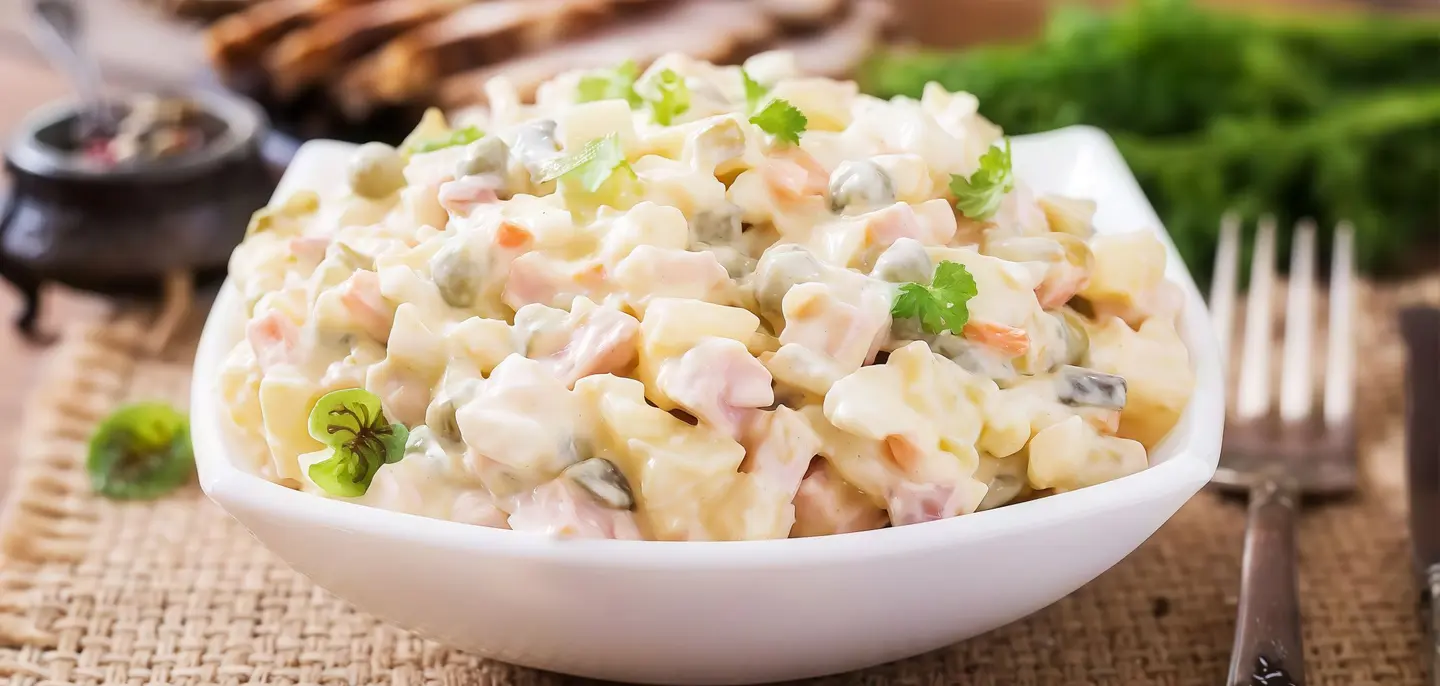 صحن سلطة مايونيز - كبير