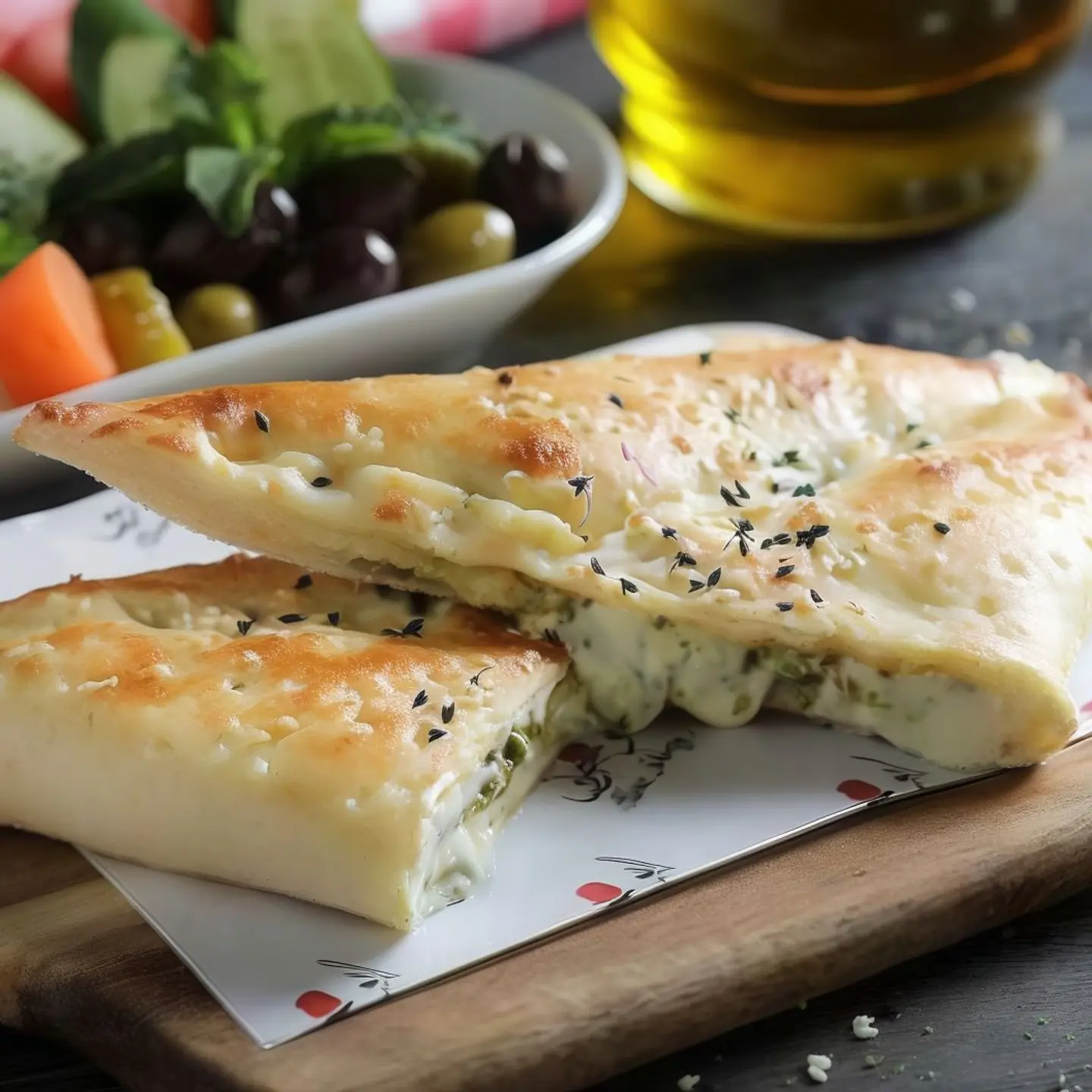 فطيرة كرافت وزعتر