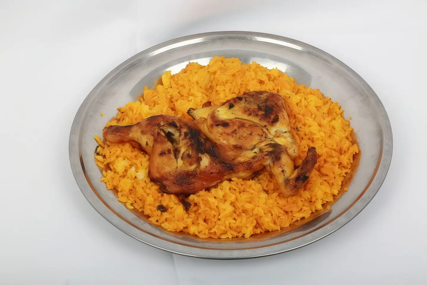 Half Chicken Mazbi With Mandi Rice