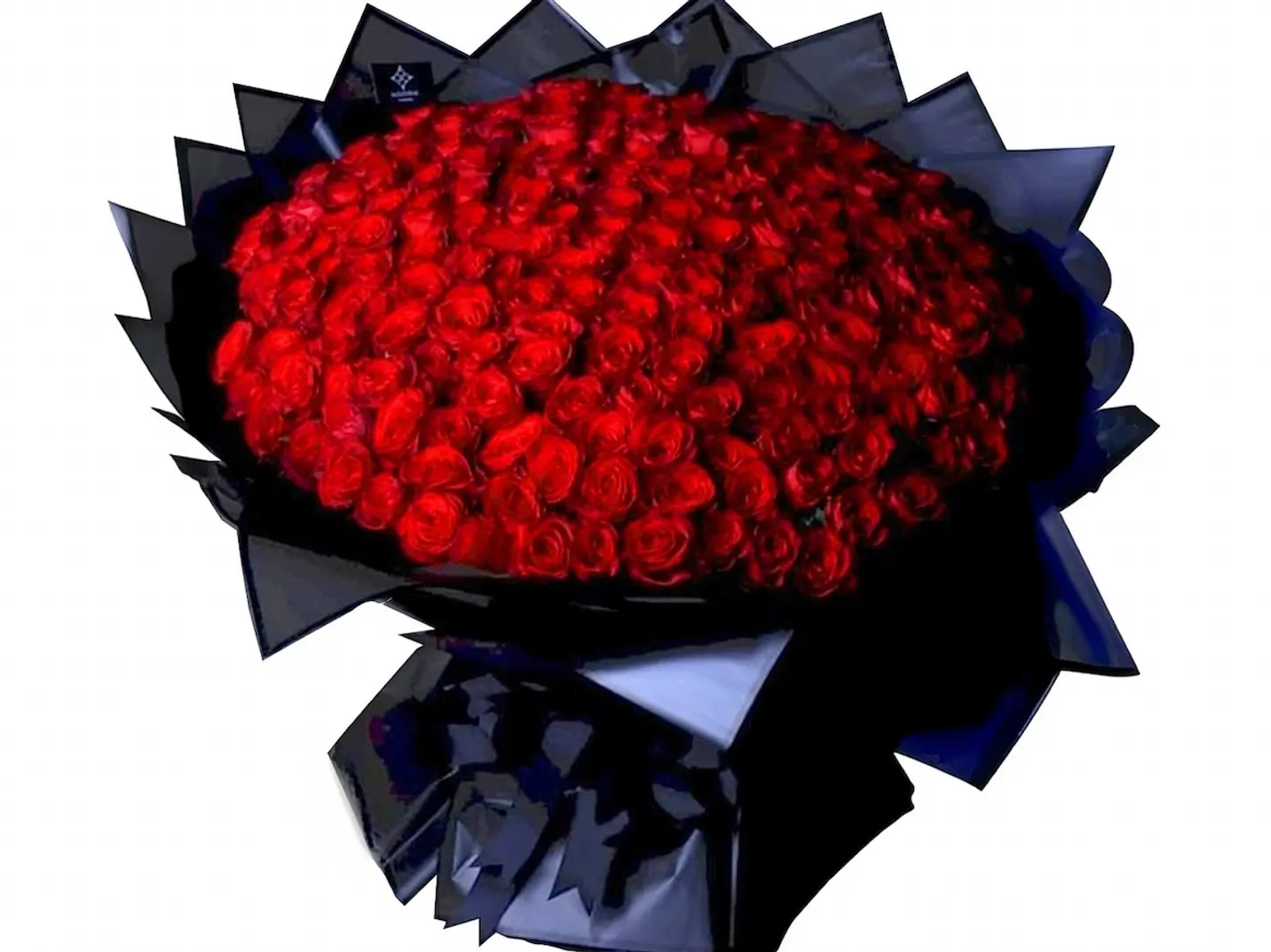 باقة ورد أحمر فاخرة