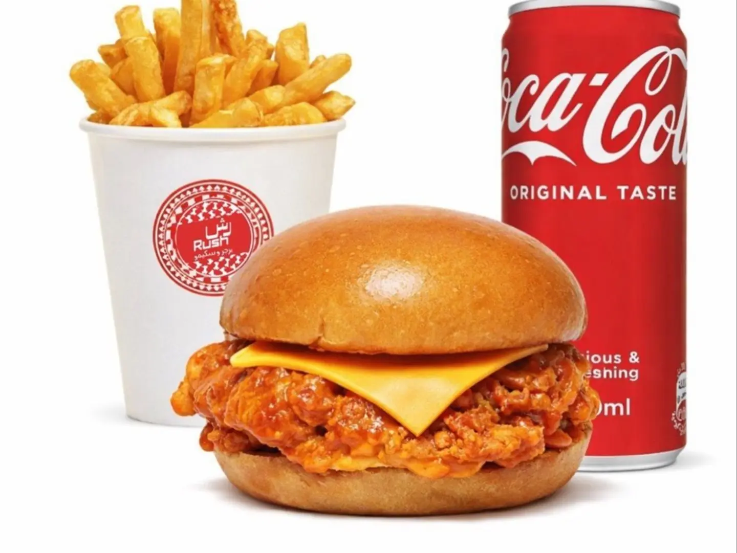 Dynamite Chicken Burger Meal