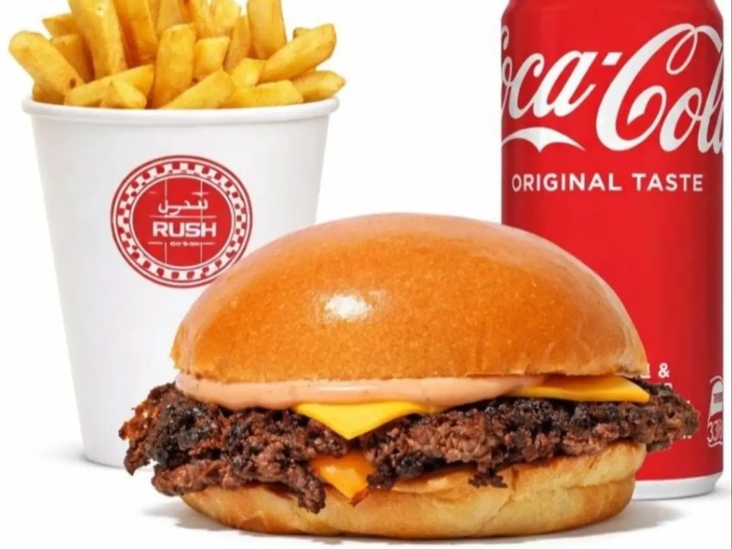 Rash Meat Burger Meal