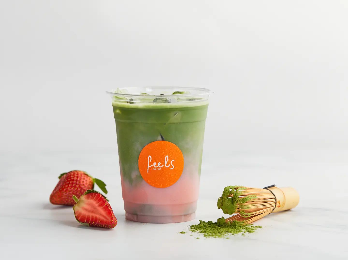 Strawberry Milk Matcha Latte