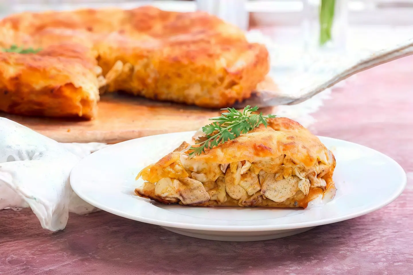 Feteer Shawarma With Cheese