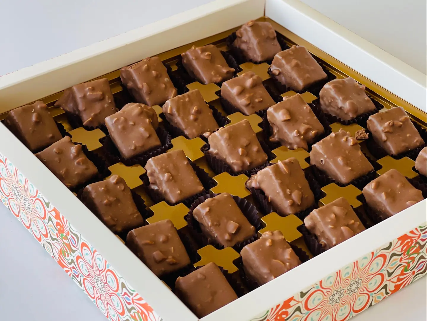 Box Mini Cake Crunchy