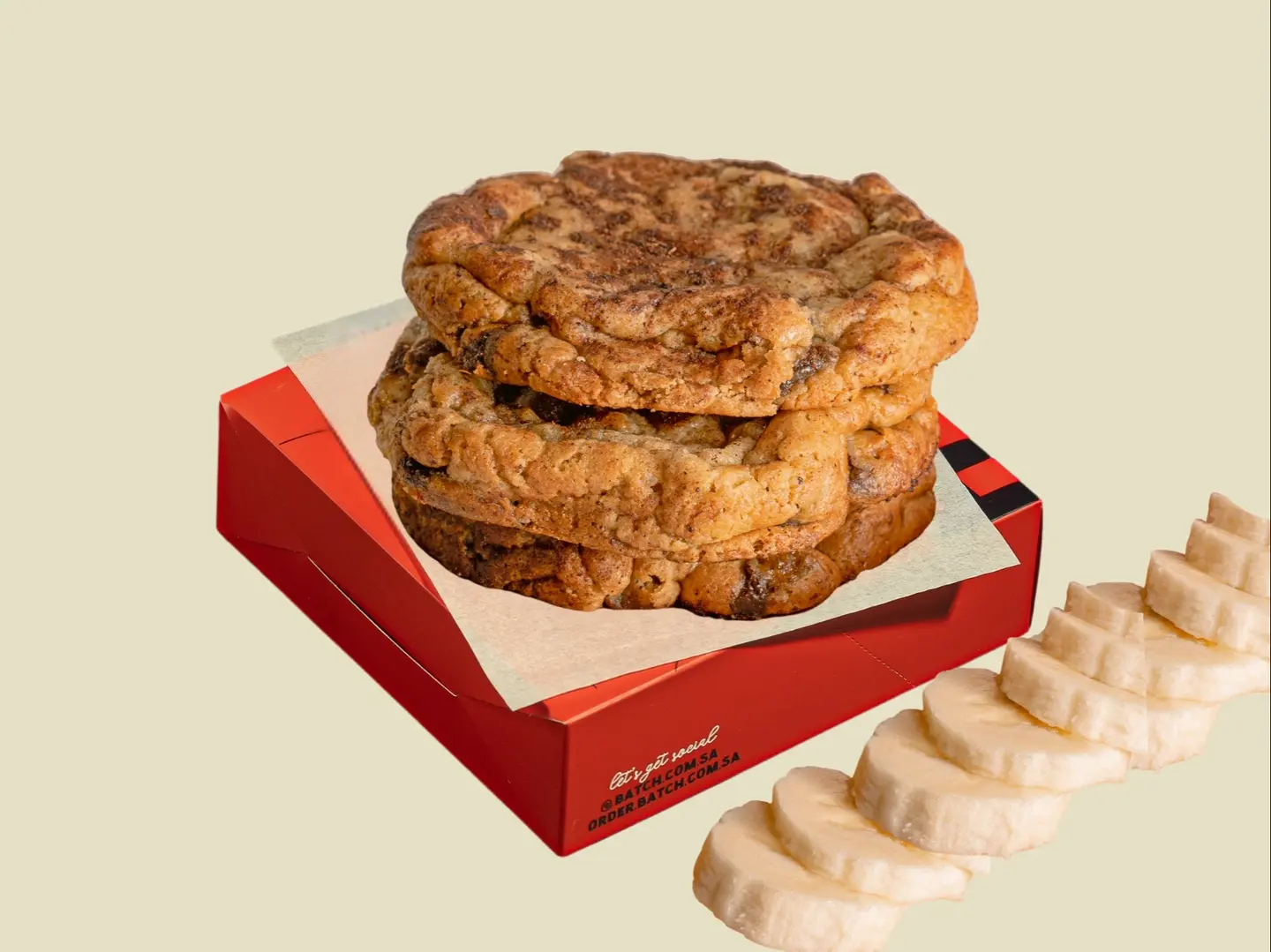 Banana And Cinnamon Cookies