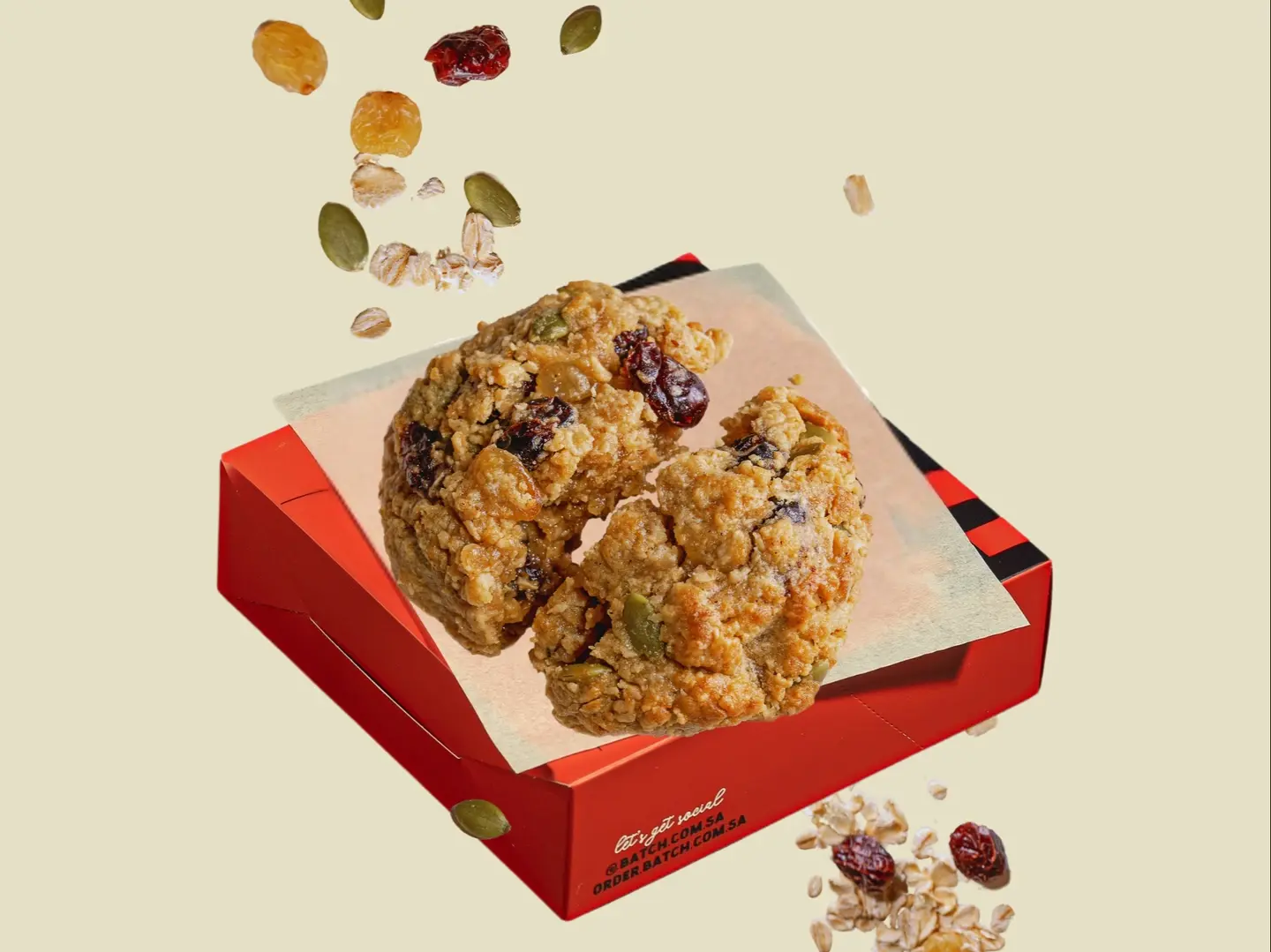O'berry Oat Cookies