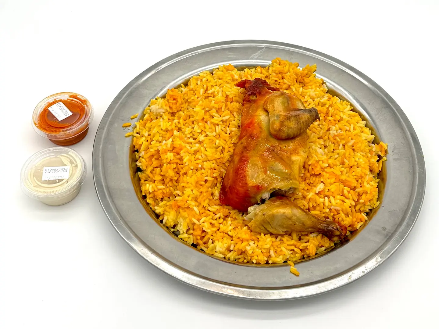 Half A Chicken Mandi With Rice