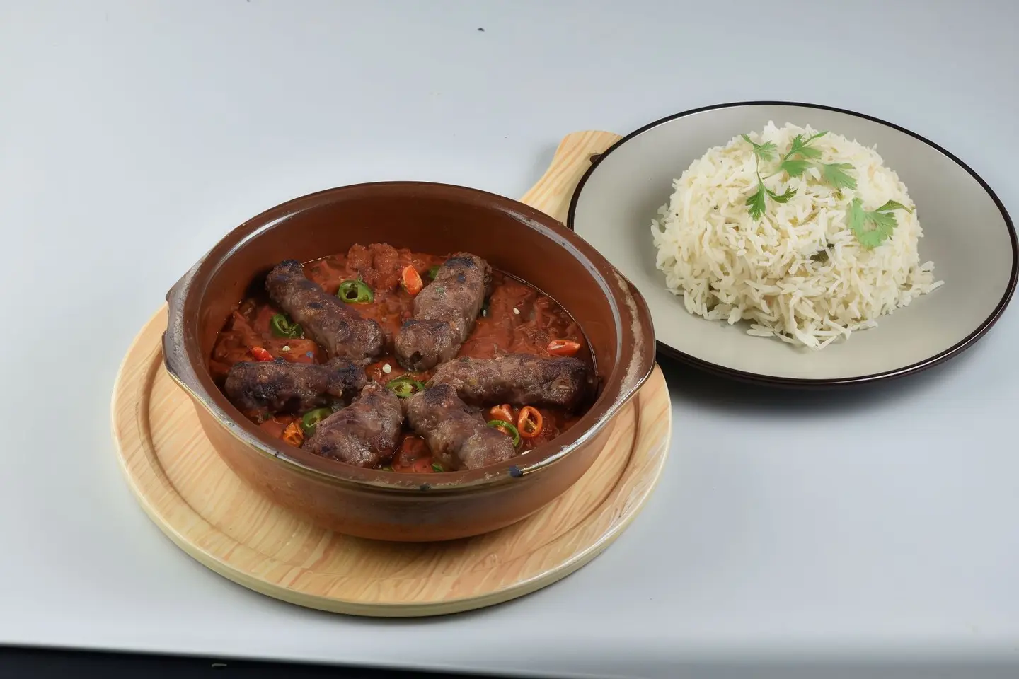 Indian Kaebab In The Oven