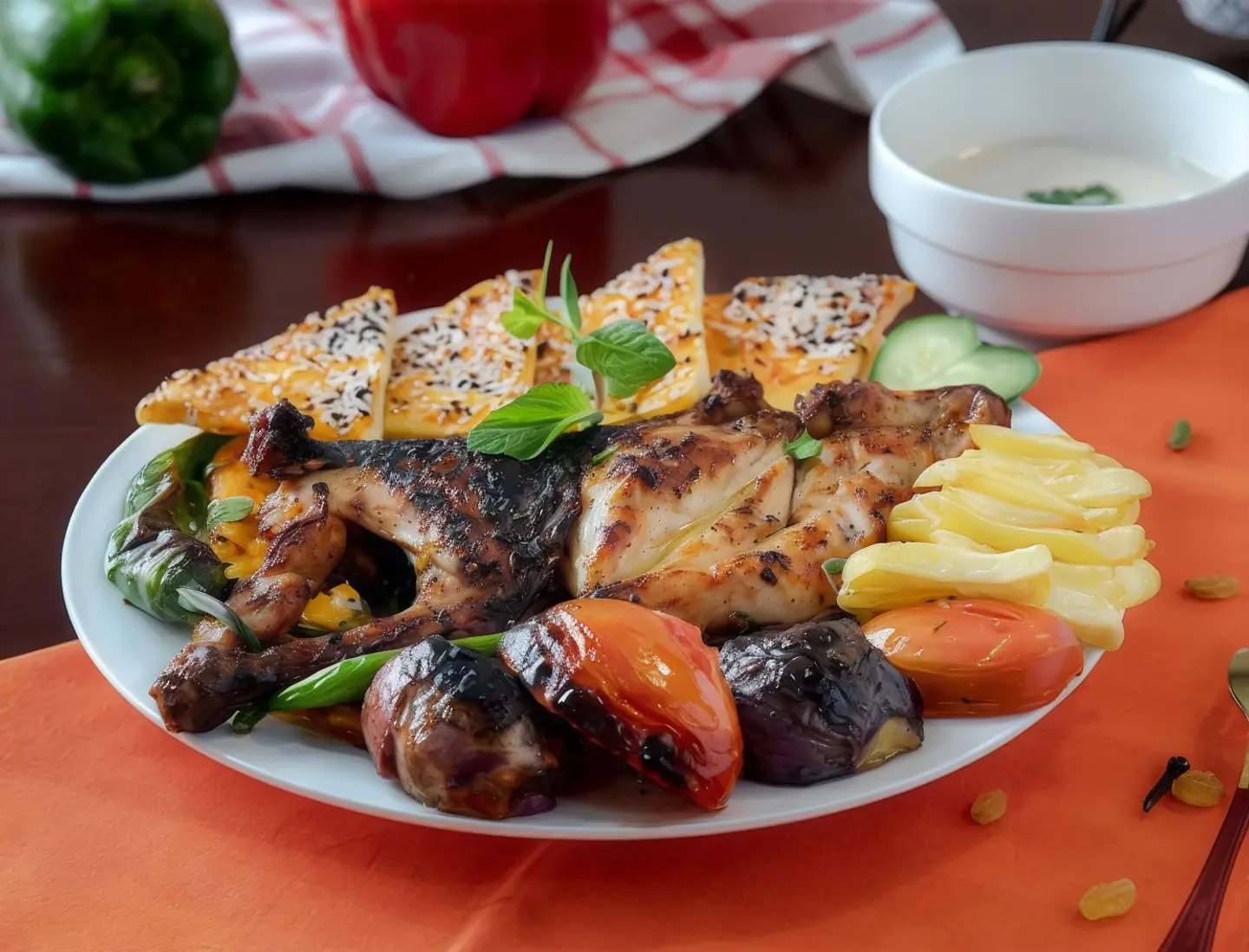 حبة دجاج فحم سادة