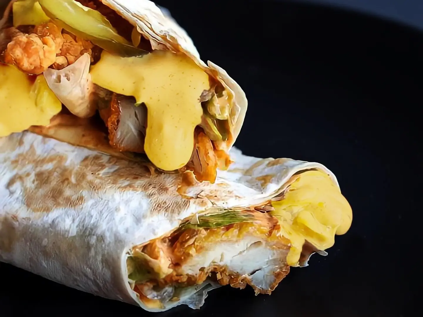 Chicken Strips Sandwich With Our Special Honey Mustard Sauce