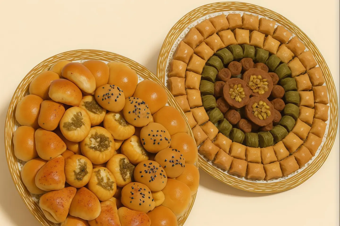 Sweet And Savory Box Baklava And Pastries